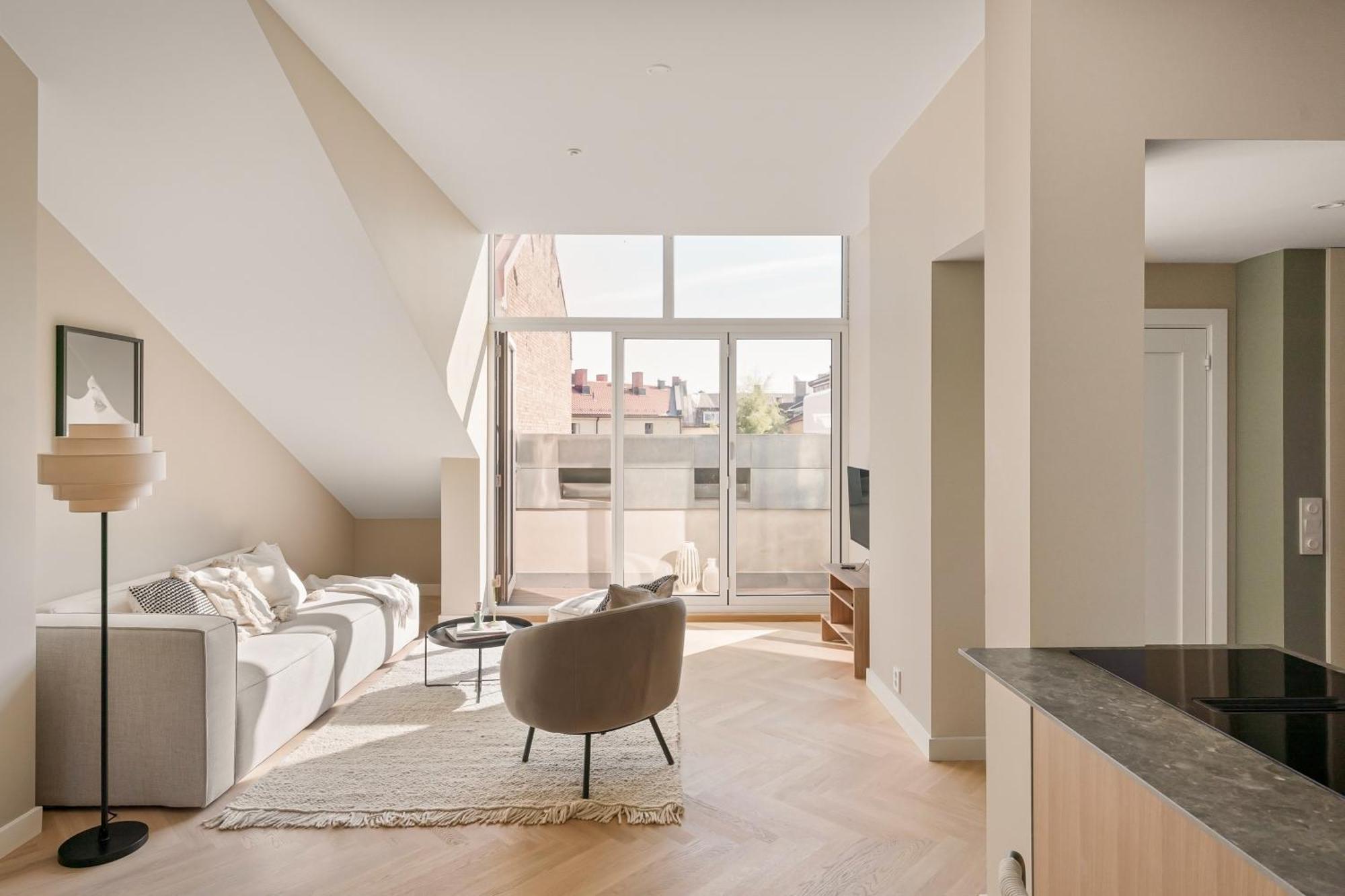 Dinbnb Apartments Gruenerlokka I Penthouse With Private Rooftop I 2-Bedroom With Double Queen Room & 2 Bathrooms Oslo Exterior foto